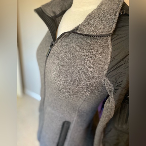 Burton DryRide jacket in grey sweater like fabric size xs - Picture 3 of 13